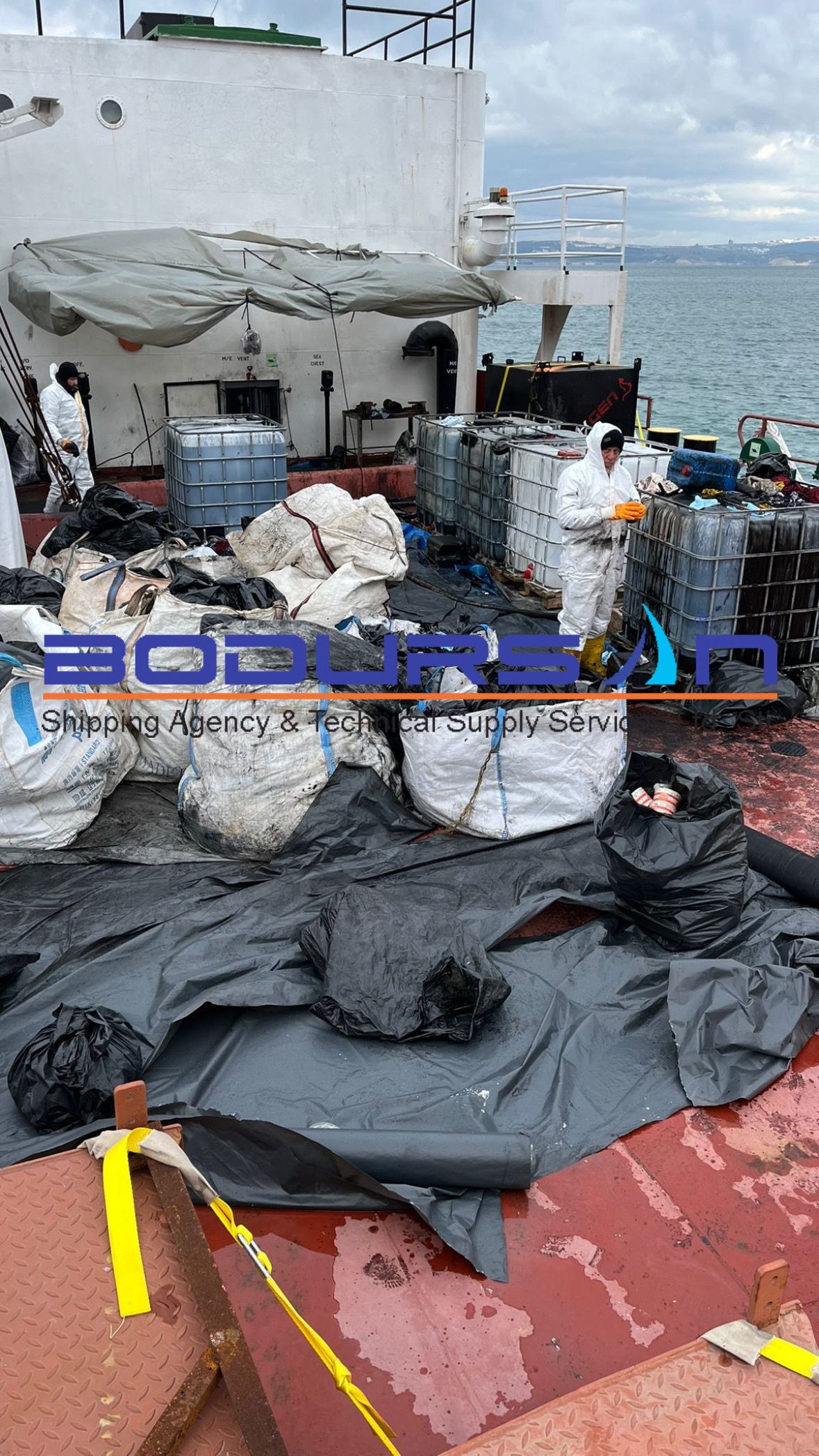 Demucking & Gas Free Services for Oil Tankers